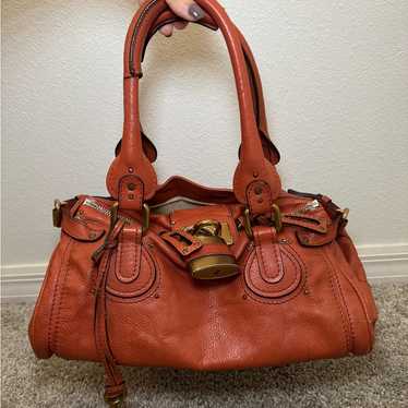 Authentic chloe orange paddington - Gem