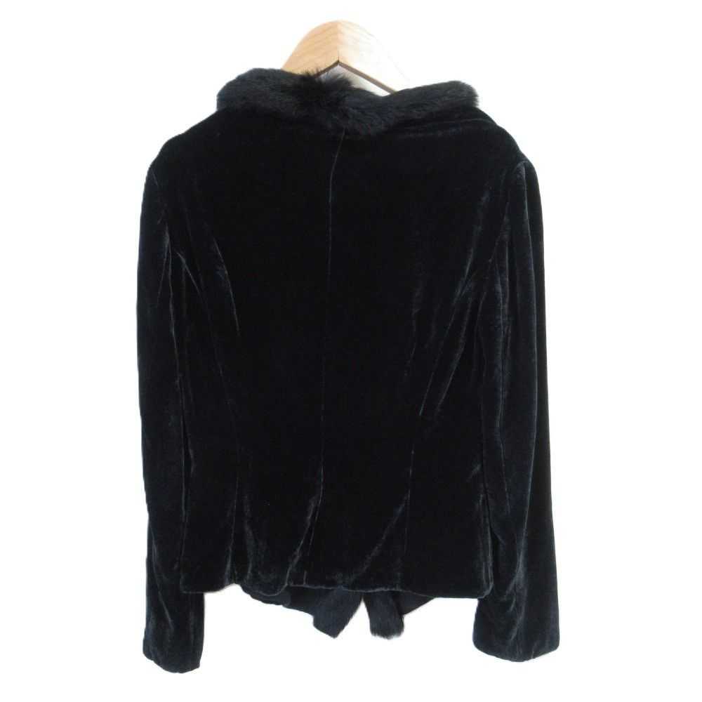 Miu Miu Miu Miu Miu Miu Fur Velour Cardigan Jacke… - image 2