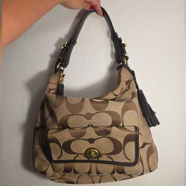 バッグ COACH Bleeker Legacy Signature Hand bag COACH Bleeker Legacy Signature Handbag 942 | eBay