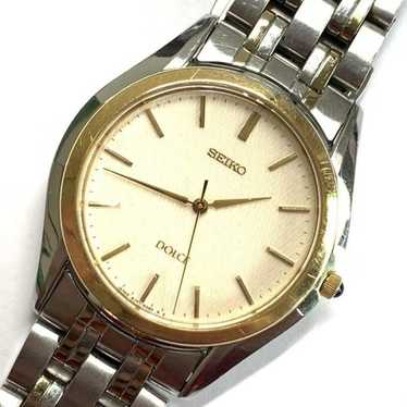 SEIKO ドルチェ 8J41-6160 メンズクォーツ時計 Seiko Dolce Quartz Vintage Japan Men's Wrist Watch 8J41-6160