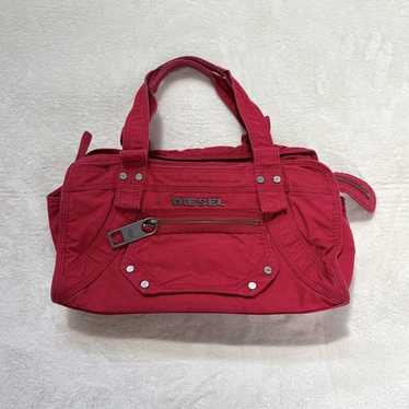 ぬ 希少DIESEL archive l logo handbag DIESEL Clutch Bag With Leather Logo In Black 00s Y2k Vintage