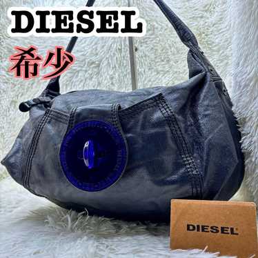 希少✨y2k DIESEL leather shoulder Archive Diesel Men Y2K Archive 00S Shoulder Bag Stylish Designer