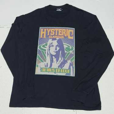 90s HYSTERIC GLAMOUR 長袖 Tシャツ ボーダー y2k ヒステリックグラマー 長袖Tシャツ ボーダー ロンT - メルカリ