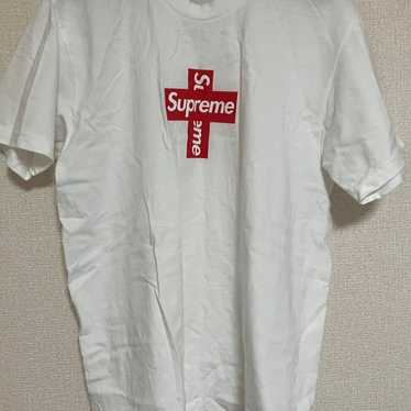 supreme cross box logo tee シュプリーム Supreme Cross Box Logo Tee White Men's - FW20 - US