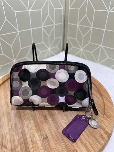 ◎y2k◎ COACH Mini Boston Bag Purple 肩掛け ◎y2k◎ COACH Mini Boston Bag Purple 肩掛け - メルカリ