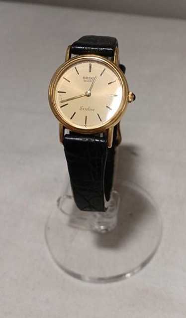 SEIKO エクセリーヌ クォーツ ゴールド 14K×SS 7320-0070 ht1524-2.jpg