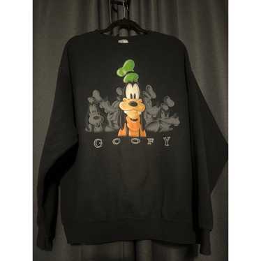 貴重◎ 80's desney goofy vintage sweat usa製 Vintage Disney Goofy Sweatshirt Mens Medium Gray Crewneck