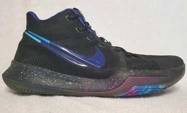 NIKE Kyrie 3 EP ブラック/ディープ ロイヤル ブルー 9.5 Nike Kyrie 3 EP Low Black for Sale | Authenticity Guaranteed