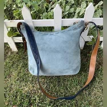 未使用保管品 vintage coach old スウェード suede OLD COACH(オールドコーチ）スウェードバケツバッグ ブラック