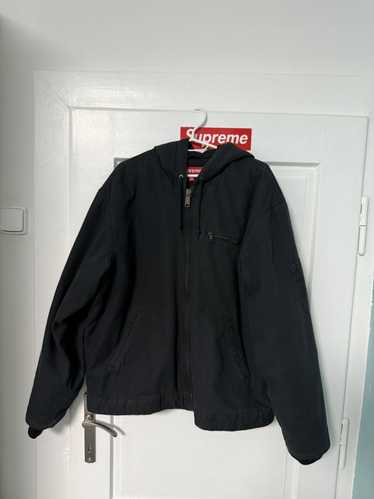 Supreme Thrasher Hooded Work Jacket 黒　XL Supreme Thrasher Hooded Work Jacket (FW24) - $228