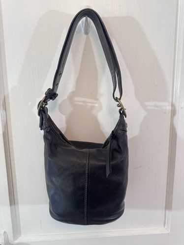 バッグ 1950 Vintage Coach Bleecker Bucket Bag Coach Vintage Bleecker Patchwork Vachetta Duffle Bucket Bag
