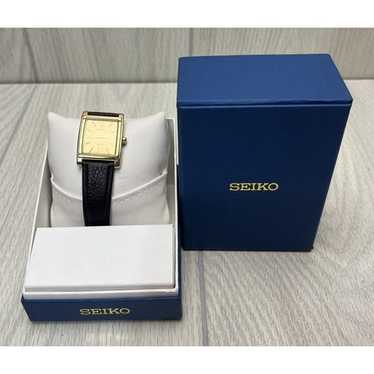 時計 seiko square tank solar Watch v115 Seiko V115-0BC0 - BUDGET SOLAR CARTIER TANK? - YouTube