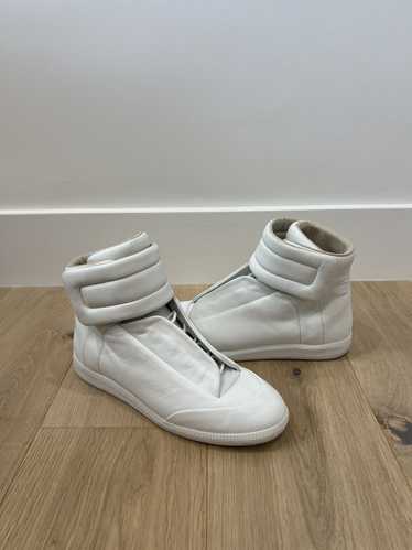 美品 martin margiela future high Future leather high trainers Maison Martin Margiela Black