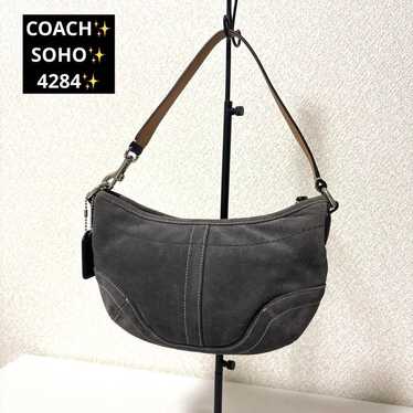 バッグ COACH Soho Suede Leather Shoulder Bag s-l400.jpg
