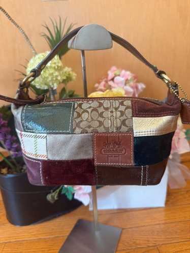 バッグ Coach Patchwork Signature shoulderbag405 Coach | Bags | Coach Signature Patchwork Shoulder Bag