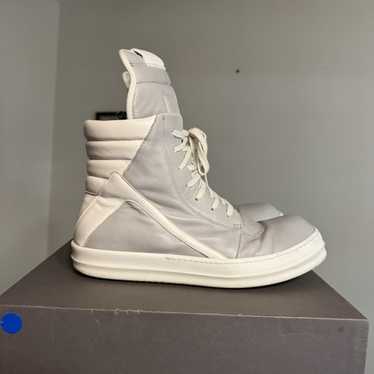 靴 RickOwens GEOBASKET 44 RICK OWENS TRIPLE BLACK GEOBASKET SHOES 2013 | eBay