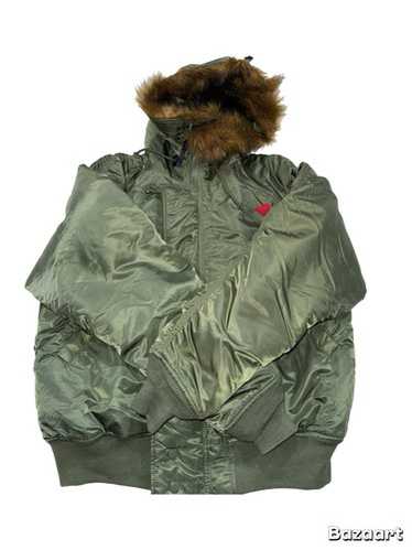 alpha archive n2-b 短丈　flight jaket ALPHA ×SHIPS 短丈 コットン N-2B フライトジャケット ネイビー
