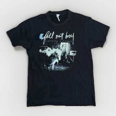 Fall Out Boy サイン入り Tシャツ Infinity on High FALL OUT BOY (フォール アウト ボーイ) INFINITI ON HIGH T