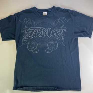 【80's Vintage】TESLA Tour 1987 USA製 Tシャツ 80's Vintage】TESLA Tour 1987 USA製 Tシャツ