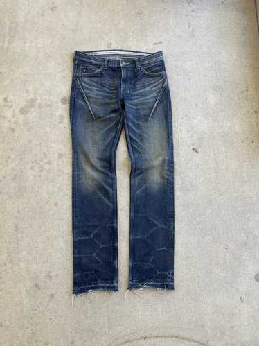 number (n)ine pain  デニム NUMBER (N)INE SS04 DOUBLE POCKET “PAIN” WASHED BLACK DENIM