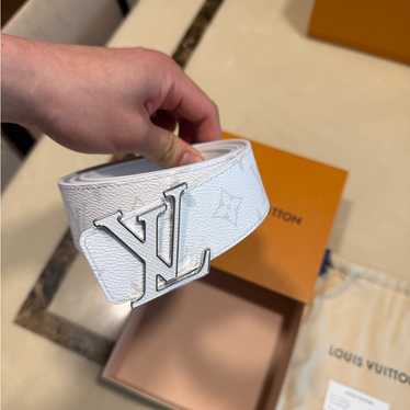 Louis Vuitton モノグラムベルト ホワイトマルチカラー 75/30 Louis vuitton belt whites - Gem
