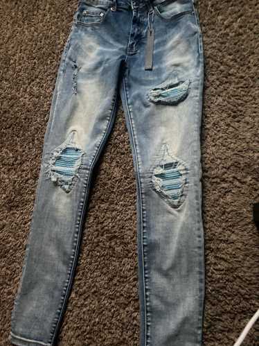 パンツ AMIRI MX1 size28 楽天市場】AMIRI(アミリ) サイズ:28 MX1 JEANS 蛇腹切替ダメージ