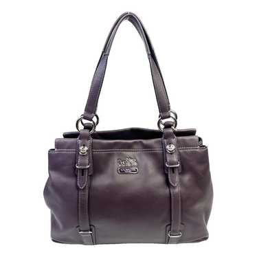 90’s OLD COACH TOTEBAG Vintage Coach 9098 Tote Bags Brown Leather 06629a | eBay