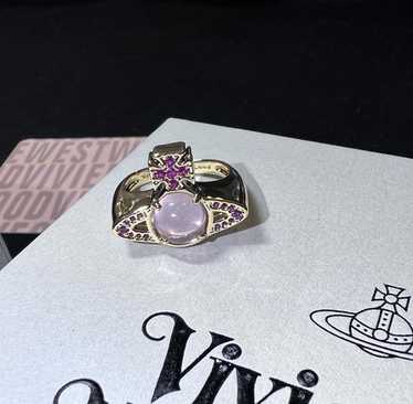 Vivienne westwood ring with - Gem