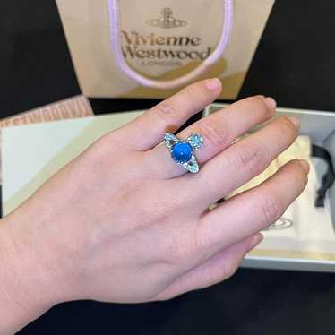 Vivienne westwood ring with - Gem