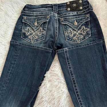 Miss Me Bootcut Low Rise Jeans - Gem