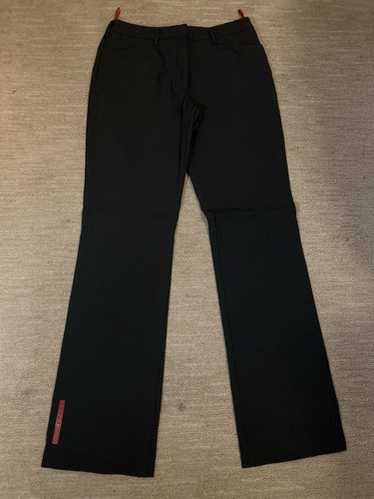PRADA archive nylon pants 裾zip Prada Archive NOS Padded Military Black Teflon Tech Pants