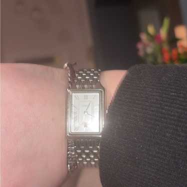 Fossil Silver Rectangular Face Watch - image 1
