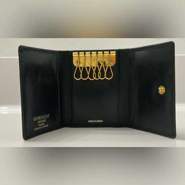 小物 Givenchy - Vintage Leather Key Wallet Vintage Givenchy Leather key Holder black ref.2319249 - Joli