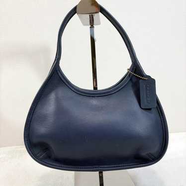 美品　オールドコーチ　9027 ミニエルゴ　ワンショルダー　ハンドバッグ Vintage COACH 9027 Ergo Mini Hobo Shoulder Bag Red Leather