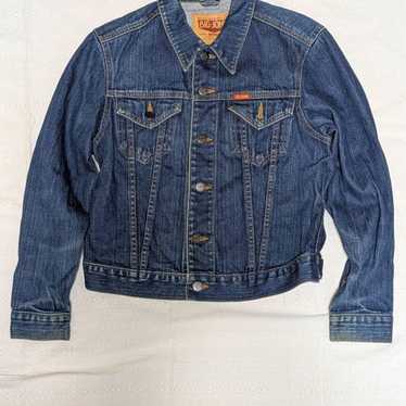90s BIG JOHN denim jacket 濃紺 Vintage BIG JOHN SPIRIT Japanese Brand Type-3 Jeans Denim