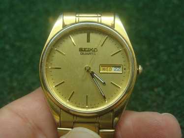 SEIKO セイコー 7N43-7A50 クォーツ 腕時計 Seiko 7N43-7A50 Day-Date Men's Quartz Wristwatch 7N43 Japan