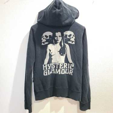トップス hysteric glamour zip hoodie 00s grange hysteric glamour zip hoodie 00s grange