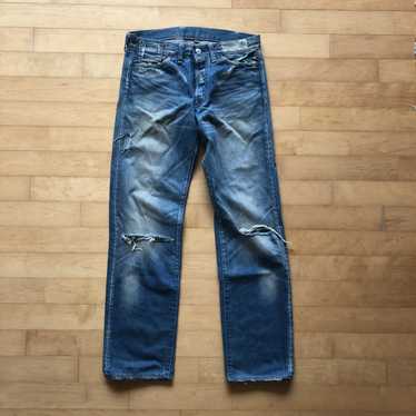 LEVI’S LVC / 1955 501XX selvedge denim 1955 501® Original Fit Selvedge Men's Jeans - Dark Wash
