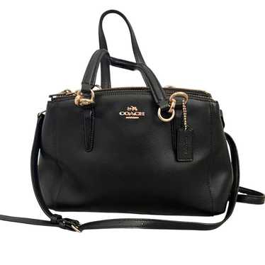 バッグ Coach Mini christie Shoulder Bag Leather COACH Mini Christie in Taupe Crossgrain Leather Handbag