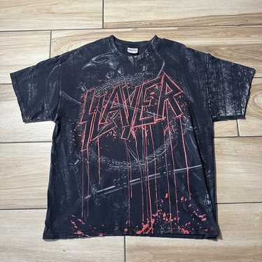 SLAYER 1991年　バンT Yahoo!オークション - 91年 SLAYER (CLASH OF THE TITANS) T