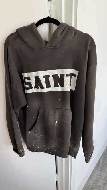 トップス SAINT MICHAEL HOODIE SAINT GRAY Saint Michael SM Graffiti Hoodie