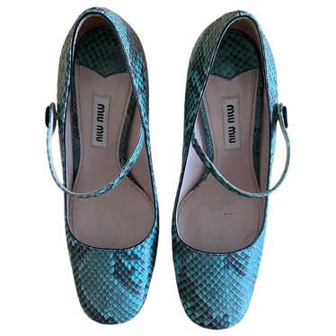 Miu Miu Python heels - image 1