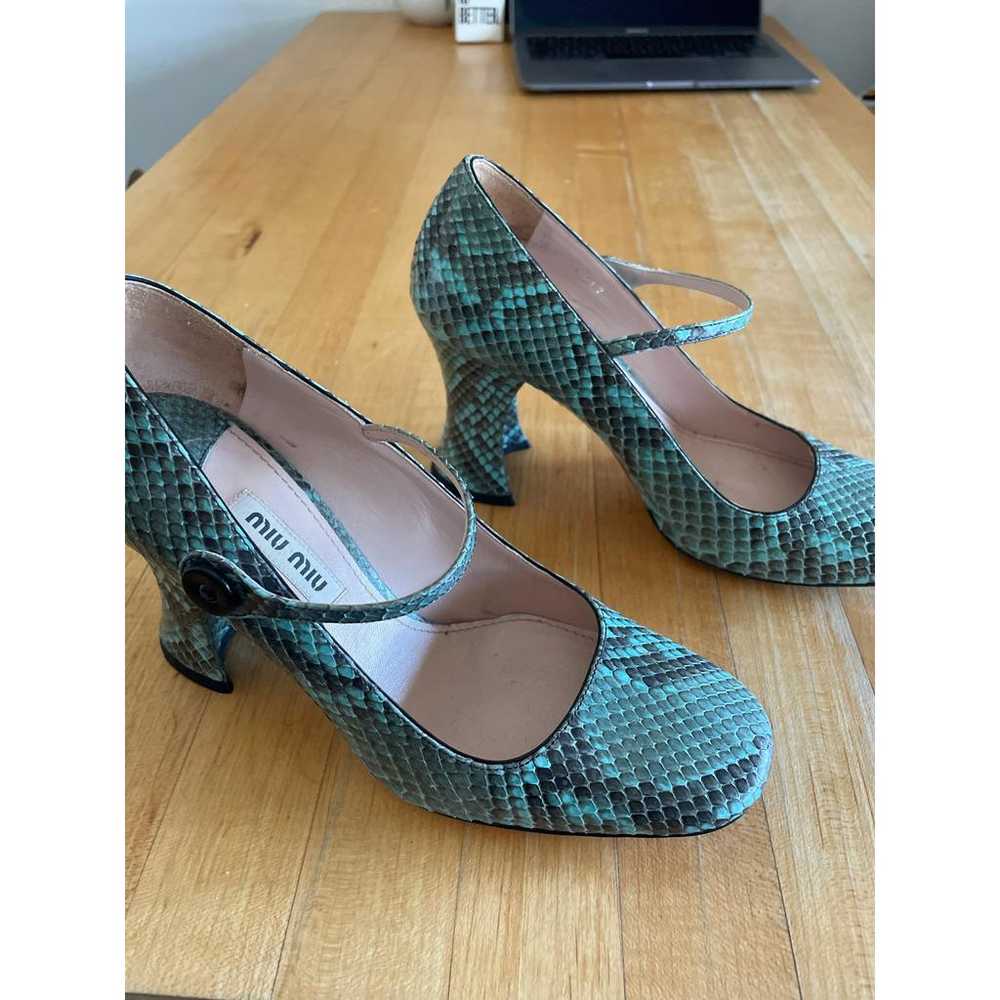 Miu Miu Python heels - image 2