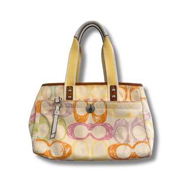 Coach scribble tote bag - Gem