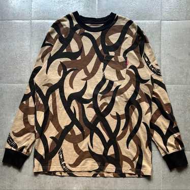 Supreme Pocket Tee Tan Tribal Camo ロンT L Supreme supreme tribal camo - Gem