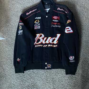 Budweiser Chase Authentics レーシングジャケット Ｌ Dale Earnhardt Sr. Chase Authentics NASCAR Budweiser RED