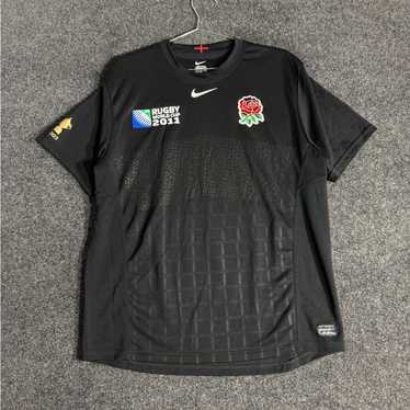 NIKE RUGBY WORLD CUP 2011 イングランド 長袖 シャツ 2011/12 England Rugby Shirt - Nike - Adults Medium