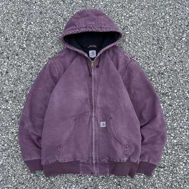 Carhartt for women シエラジャケット パーカー パープル Carhartt for women シエラジャケット パーカー パープル
