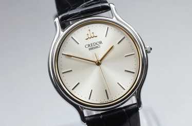 時計 Seiko credor 18kt CREDOR SEIKO クレドール セイコー シグノ スケルトン 腕時計 18