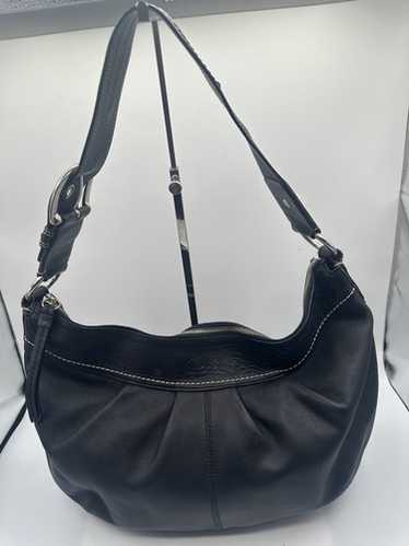 美品　COACH Soho Hobo Shoulder Bag Leather COACH Soho Brown Leather Medium Hobo Shoulder Handbag